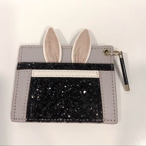 EUC Kate Spade Make Magic Bunny Card Case
